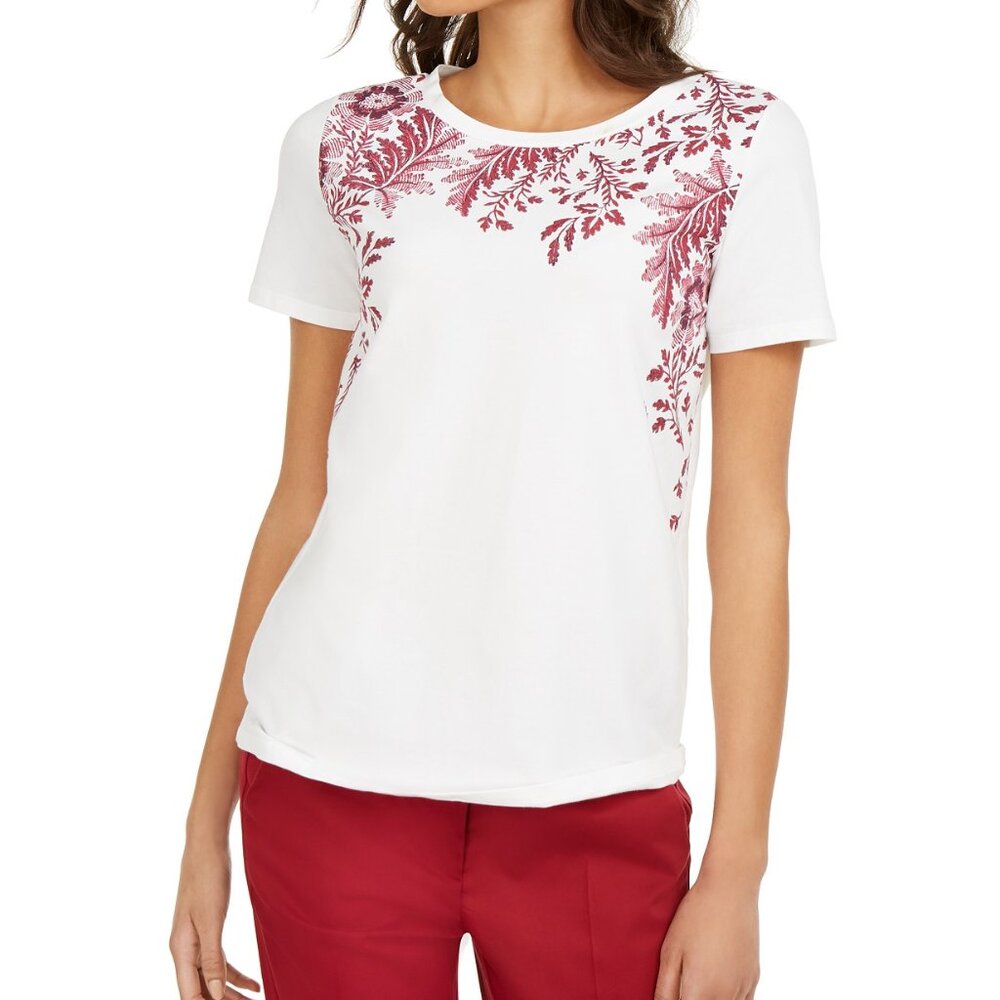 Weekend Max Mara Floral Graphic T-Shirt